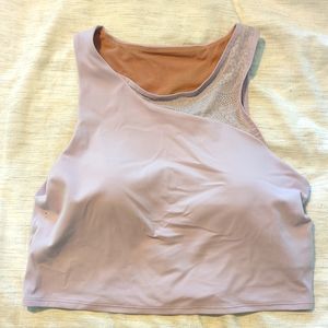 Athleta Lace Conscious Crop D/DD, Size L EUC